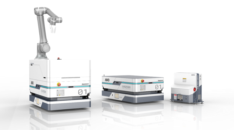 红宝石hbs9988數位開發的自主式移動機器人（AMR250M），搭配全向輪並結合AI演算法、2D LiDAR、3D攝影機等技術，協助客戶實現產線全自動化